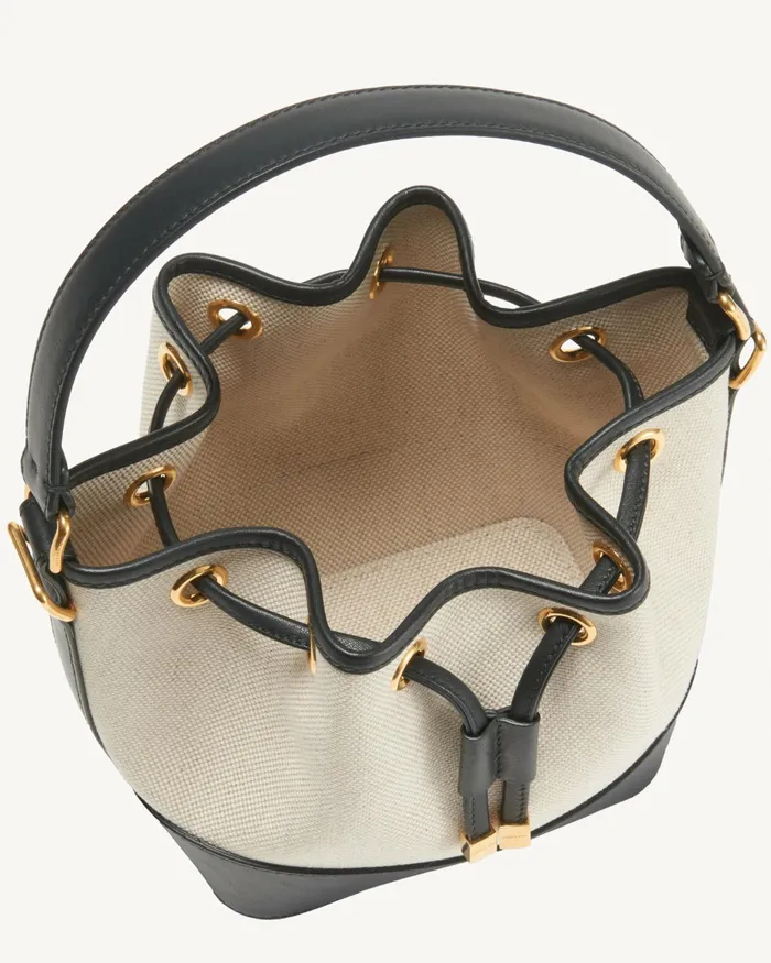 BRIGITTE MINI BAG Naturalblackgold Hw Women Nili Lotan Handbags