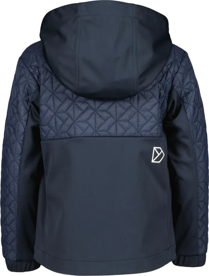 Briska Kids039 Jacket Navy Kids Didriksons Softshell Jackets