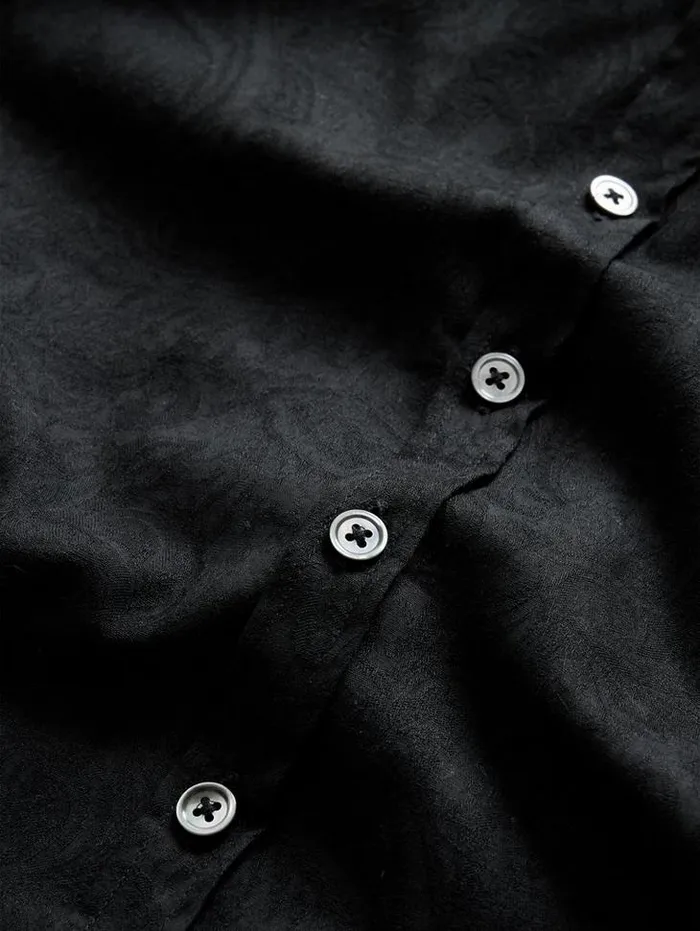 BUCKS SHIRT Black Men John Varvatos Shirts