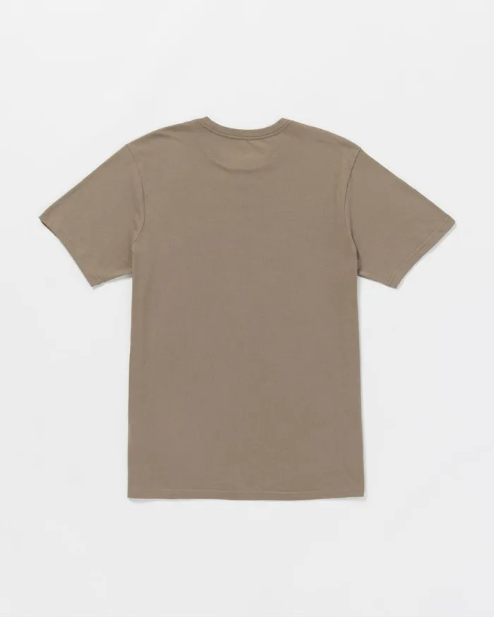 Budz Short Sleeve Tee 8211 Teak Mens Volcom TShirts and Tanks