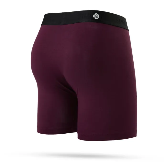 Butter Blend Boxer Brief Grape 8211 Portwine Men Stance Boxers and Briefs