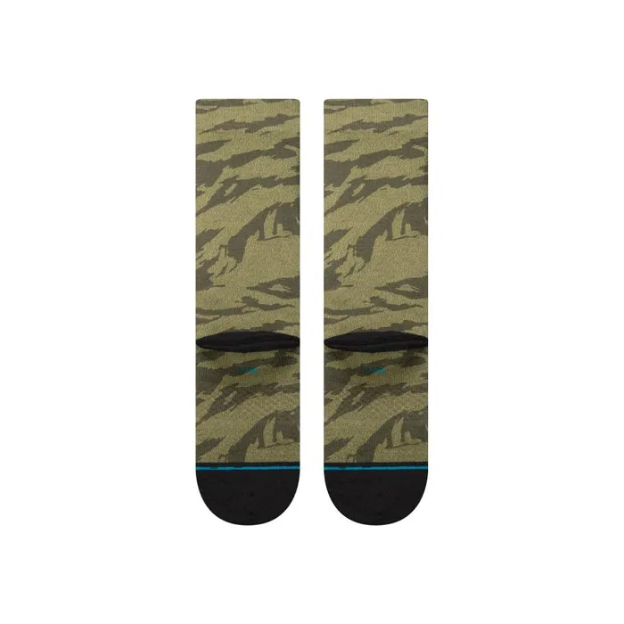Butter Blend Crew Socks Camoblend 8211 Darkgreen MenWomen Stance Crew