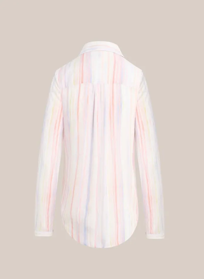 Button Down Women Bella Dahl Button Down Hipster 8211 Sunrise Stripe Print Button Down Women Bella Dahl Button Down Hipster 8211 Sunrise Stripe Print