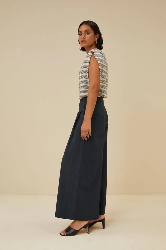 ByBar Broeken Vrouwelijk Sagi Pant Midnight ByBar Broeken Vrouwelijk Sagi Pant Midnight