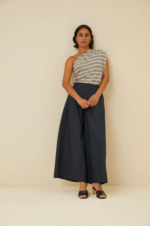 ByBar Broeken Vrouwelijk Sagi Pant Midnight ByBar Broeken Vrouwelijk Sagi Pant Midnight