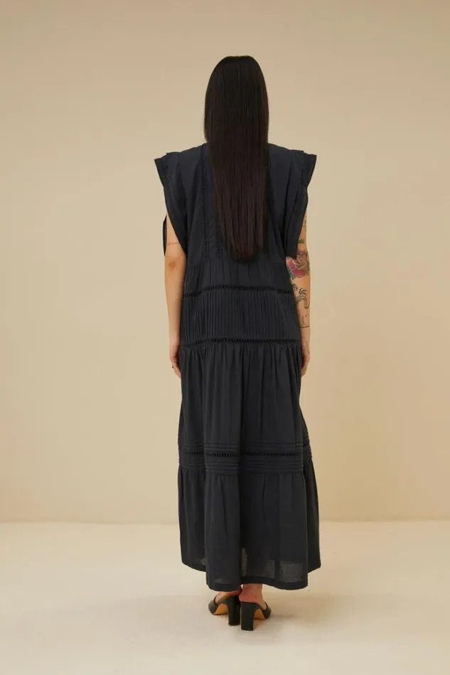 ByBar Jurken Vrouwelijk Xena Dress Midnight ByBar Jurken Vrouwelijk Xena Dress Midnight
