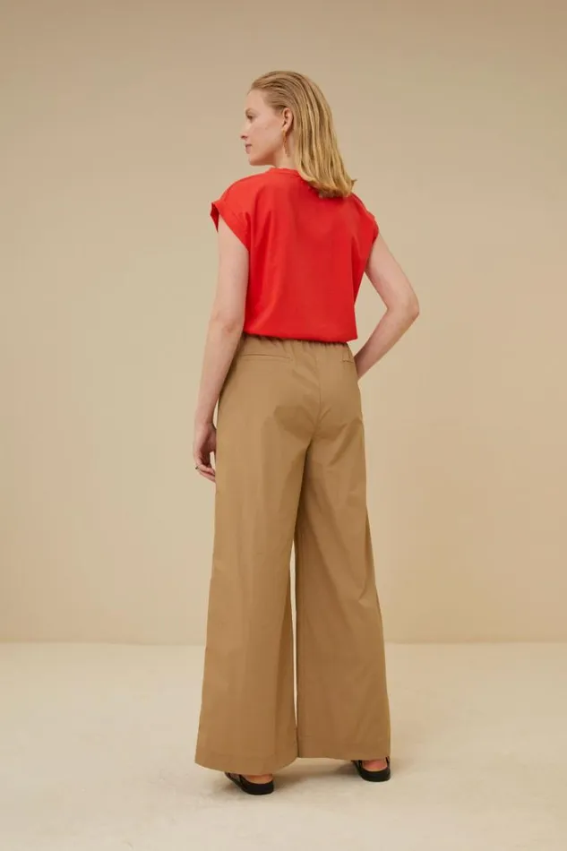 ByBar Tops and Shirts Vrouwelijk Thelma Lucky Top PoppyRed ByBar Tops and Shirts Vrouwelijk Thelma Lucky Top PoppyRed