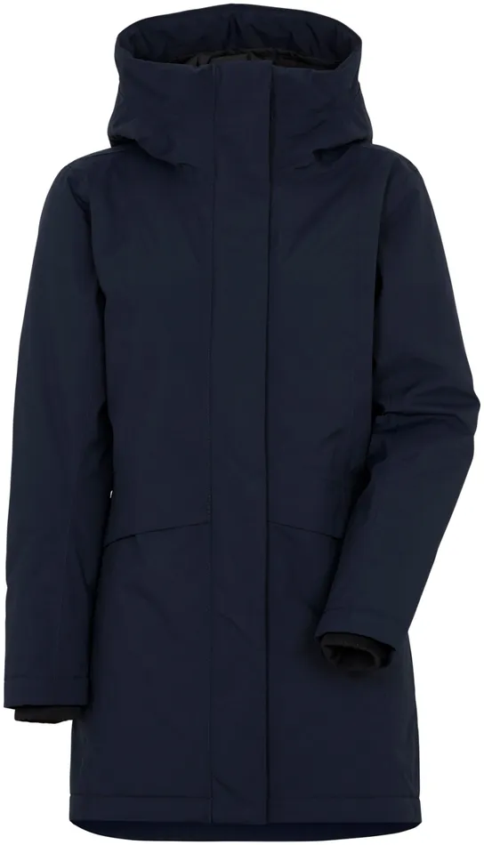 Cajsa Parka Dark Night Blue Women Didriksons Parkas