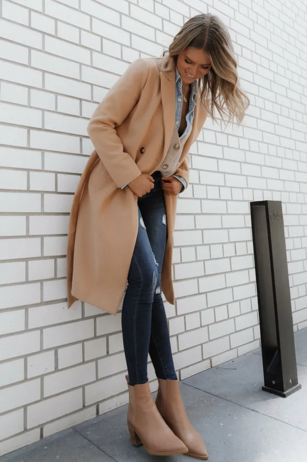 Camberwell Coat Tan Jackets and Coats Petal and Pup Women