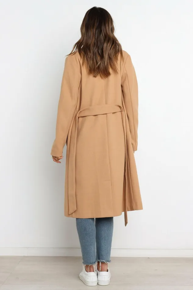 Camberwell Coat Tan Jackets and Coats Petal and Pup Women