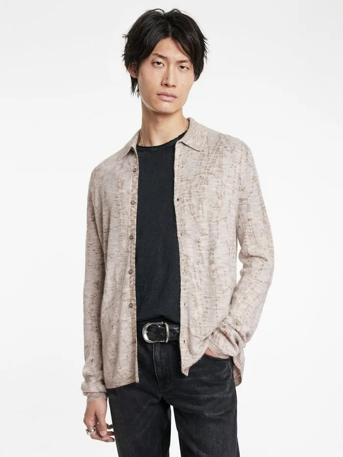 CARAVAGGIO SHIRT Greytan Men John Varvatos Sweaters