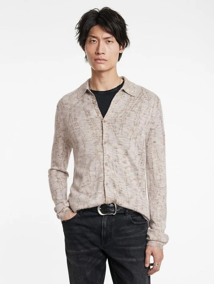 CARAVAGGIO SHIRT Greytan Men John Varvatos Sweaters