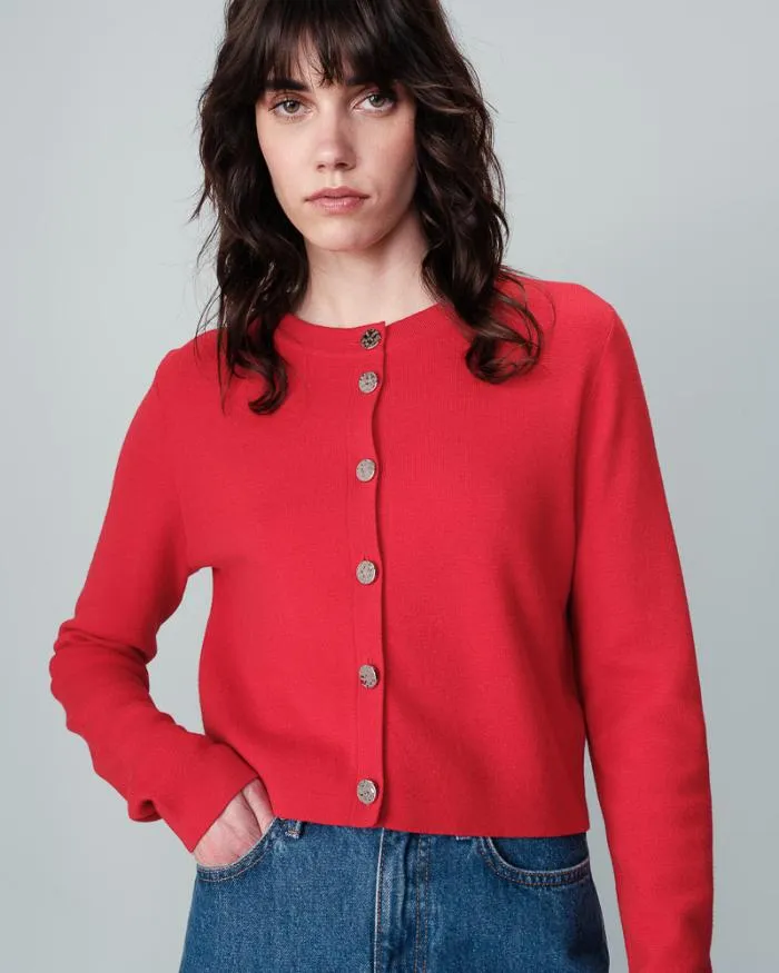 CARDIGAN ROUGE NABEL Shop Grace and Mila Cardigans