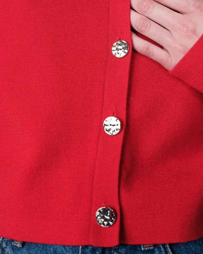 CARDIGAN ROUGE NABEL Shop Grace and Mila Cardigans