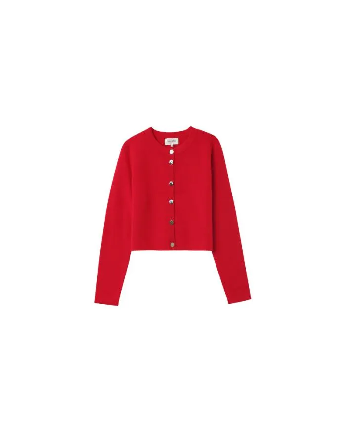 CARDIGAN ROUGE NABEL Shop Grace and Mila Cardigans