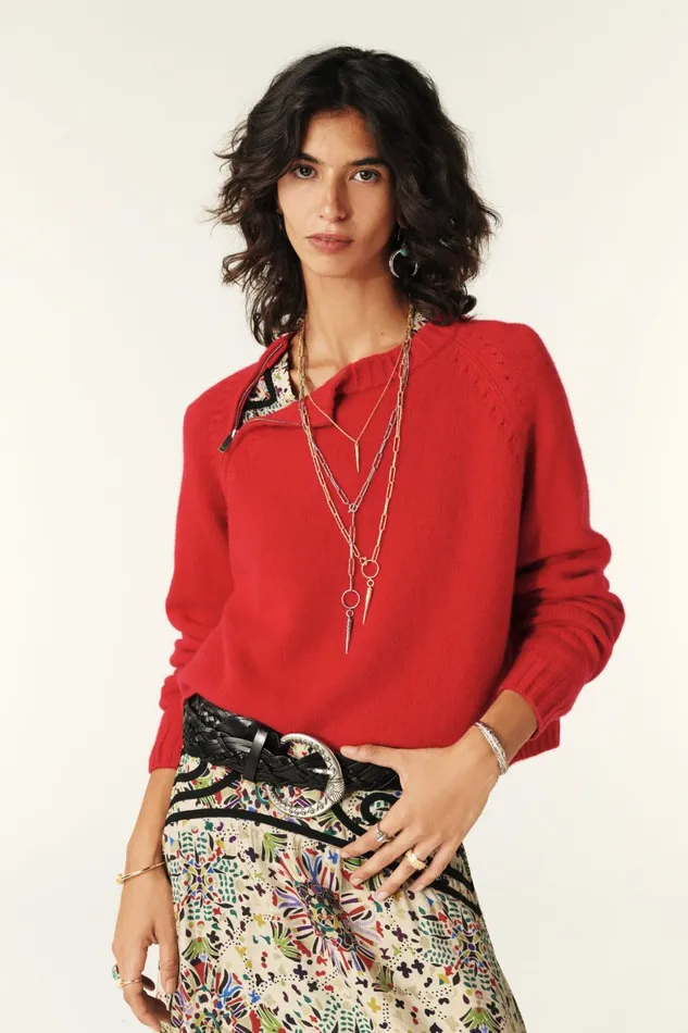 Cashmere Sweater Corvy Black Women Baandsh Sweaters and Cardigans