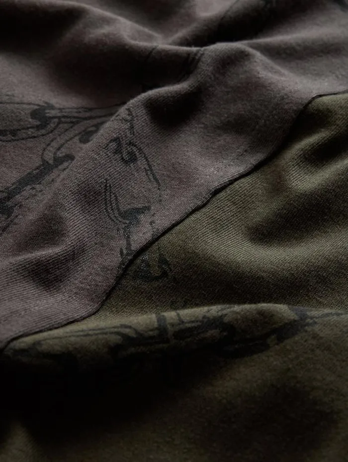 CHAIN PEACE TEE Charcoal Men John Varvatos Graphic Tees