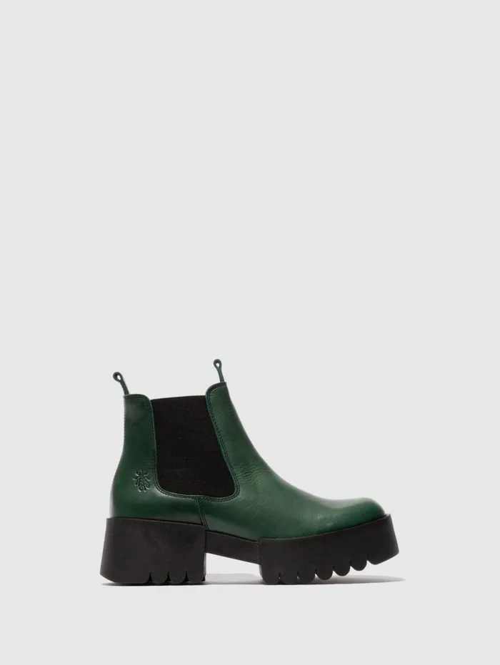 Chelsea Ankle Boots EXIA123FLY PETROL Women Fly London Ankle Boots
