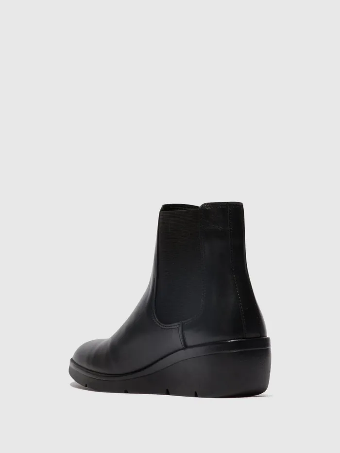 Chelsea Ankle Boots NOLA549FLY BLACK Women Fly London Ankle Boots