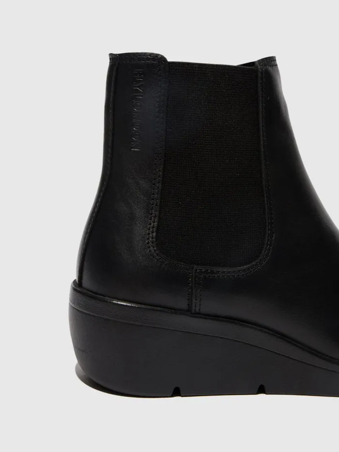 Chelsea Ankle Boots NOLA549FLY BLACK Women Fly London Ankle Boots