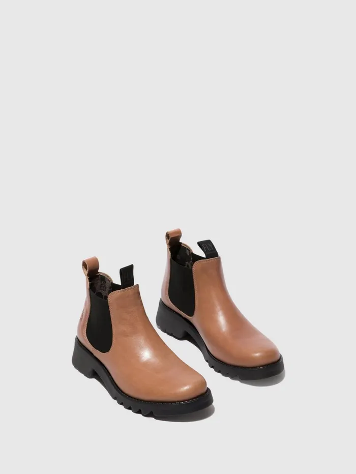 Chelsea Ankle Boots RIKA894FLY ROSE BLACK SOLE Women Fly London Ankle Boots
