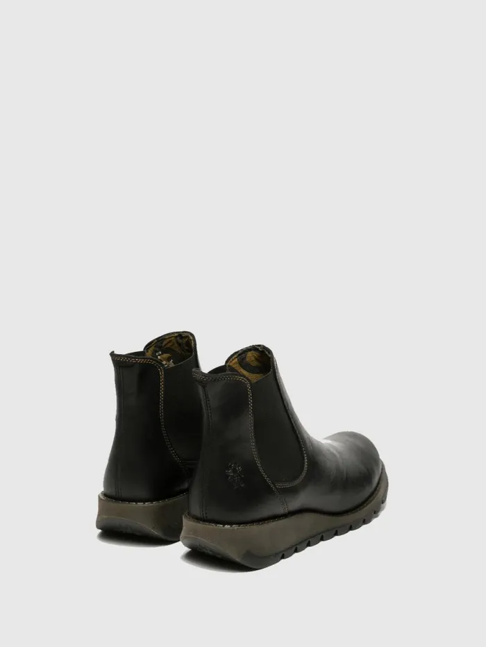 Chelsea Ankle Boots SALV BLACK Women Fly London Ankle Boots