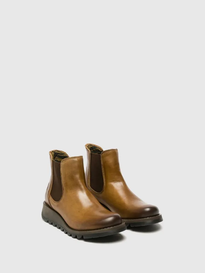 Chelsea Ankle Boots SALV CAMEL Women Fly London Ankle Boots