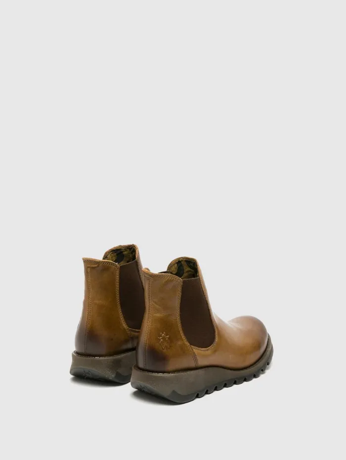 Chelsea Ankle Boots SALV CAMEL Women Fly London Ankle Boots