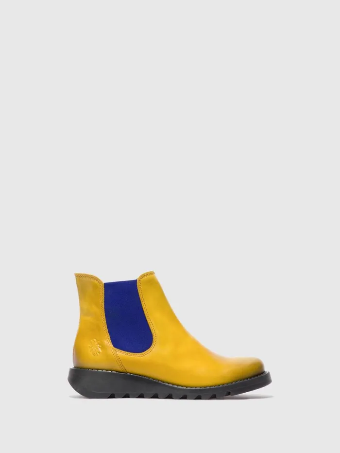 Chelsea Ankle Boots SALV RUG MUSTARD BLUE ELASTIC Women Fly London Ankle Boots Chelsea Ankle Boots SALV RUG MUSTARD BLUE ELASTIC Women Fly London Ankle Boots