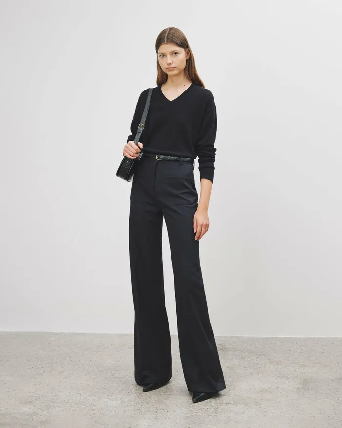 CHRISTOPHE PANT Brown Women Nili Lotan Pants and Shorts