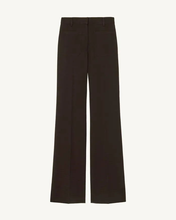CHRISTOPHE PANT Brown Women Nili Lotan Pants and Shorts