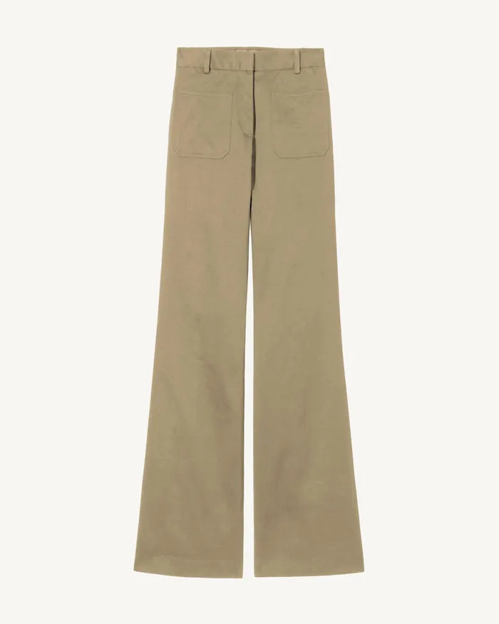 CHRISTOPHE PANT Brown Women Nili Lotan Pants and Shorts