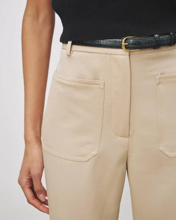 CHRISTOPHE PANT Brown Women Nili Lotan Pants and Shorts