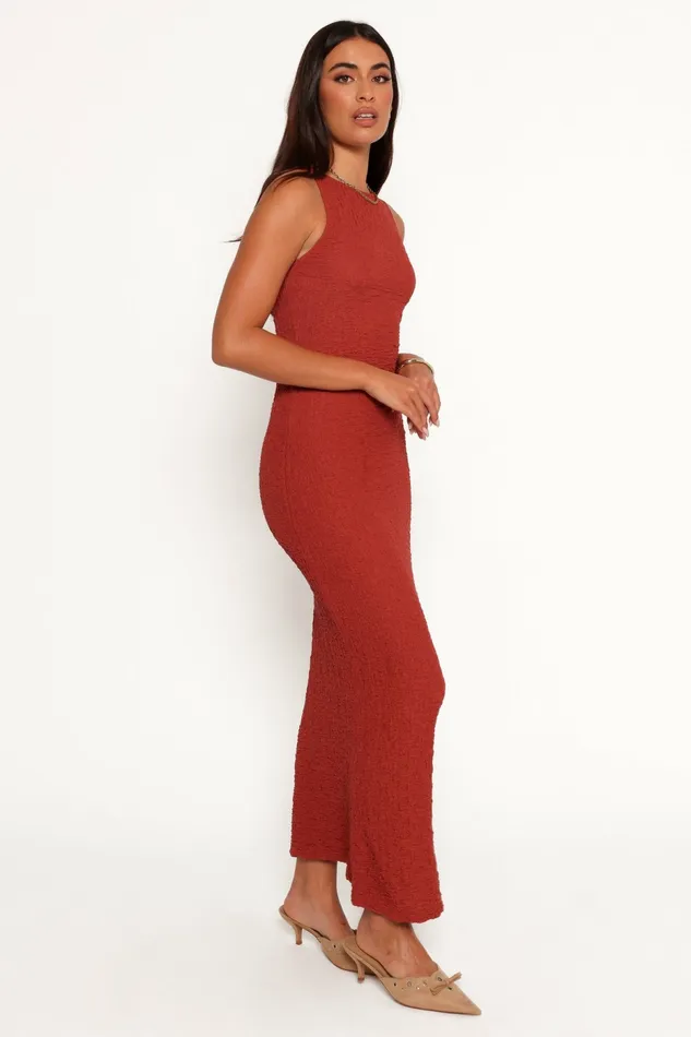 Clark Maxi Dress Wine Fall Dresses Petal and Pup Women