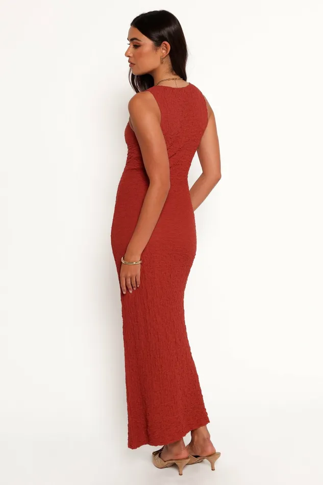 Clark Maxi Dress Wine Fall Dresses Petal and Pup Women