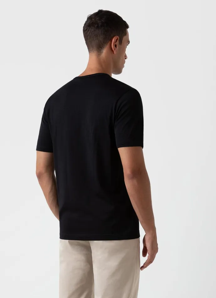 Classic Tshirt Black Men SUNSPEL Tshirts