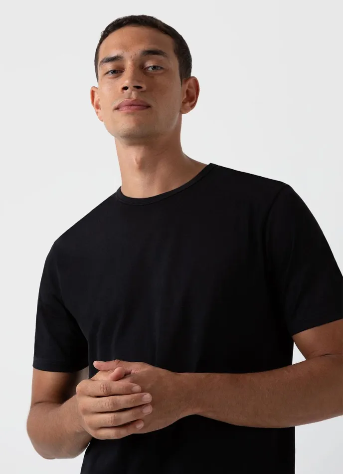 Classic Tshirt Black Men SUNSPEL Tshirts