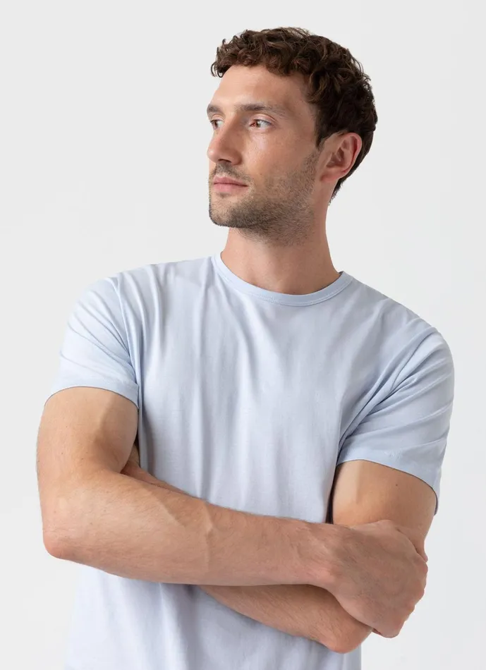 Classic Tshirt Pastel Blue Men SUNSPEL Tshirts