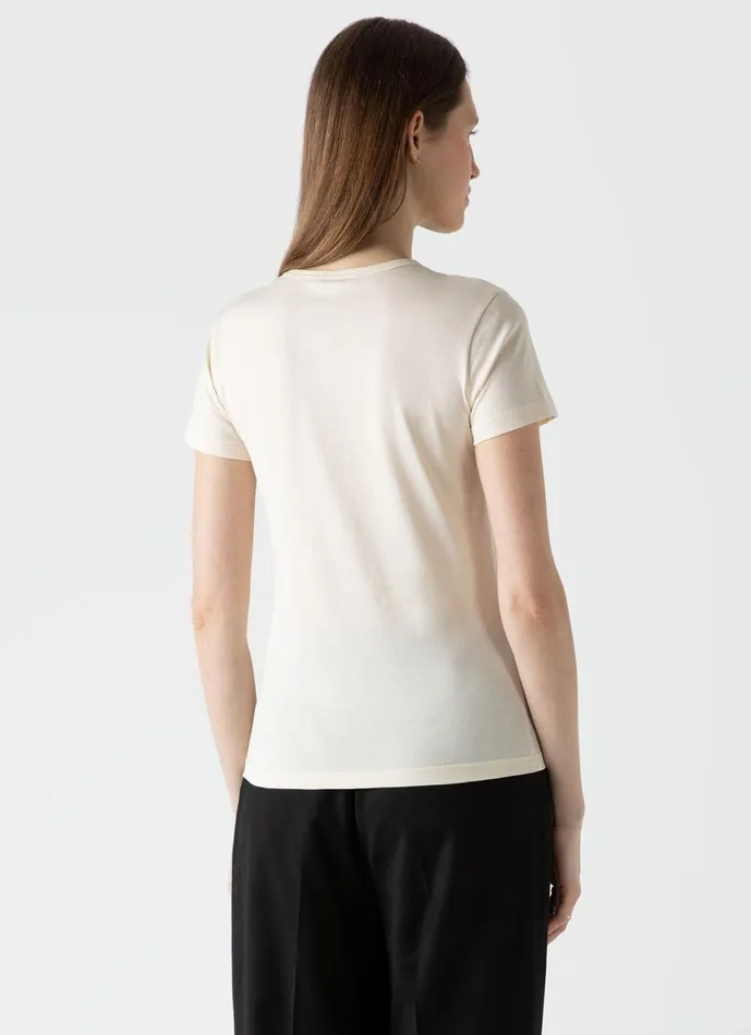 Classic Tshirt Undyed Women SUNSPEL Tshirts and Tops