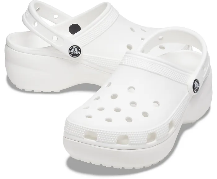 Clogs Crocs Women Classic Platform Clog White