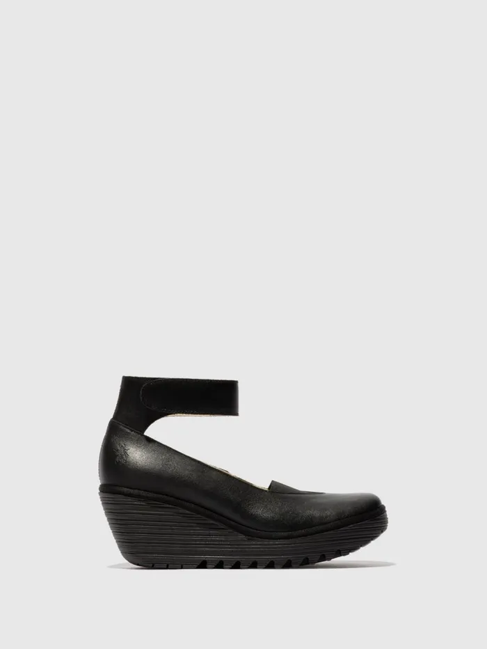 Closed Shoes YOUS529FLY DUBLIN BLACK Women Fly London Shoes