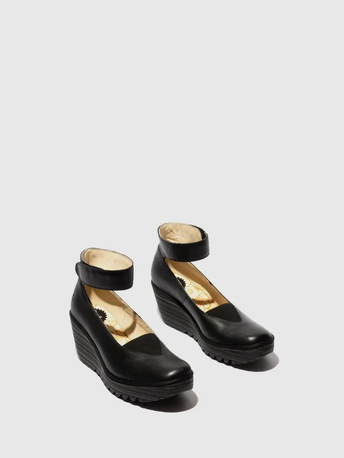 Closed Shoes YOUS529FLY DUBLIN BLACK Women Fly London Shoes