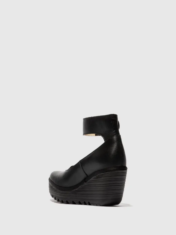 Closed Shoes YOUS529FLY DUBLIN BLACK Women Fly London Shoes