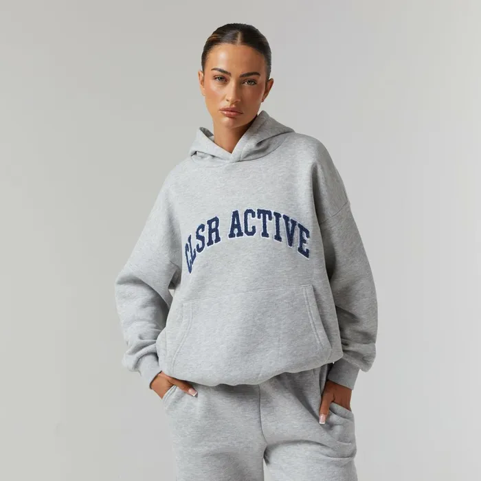 Closure London Active Tracksuit Light Grey Marl Women Tracksuits