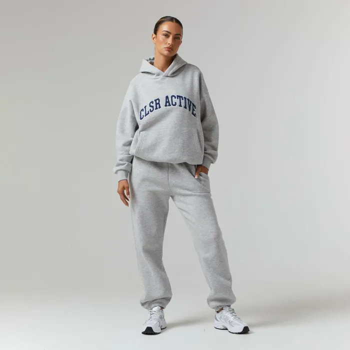 Closure London Active Tracksuit Light Grey Marl Women Tracksuits
