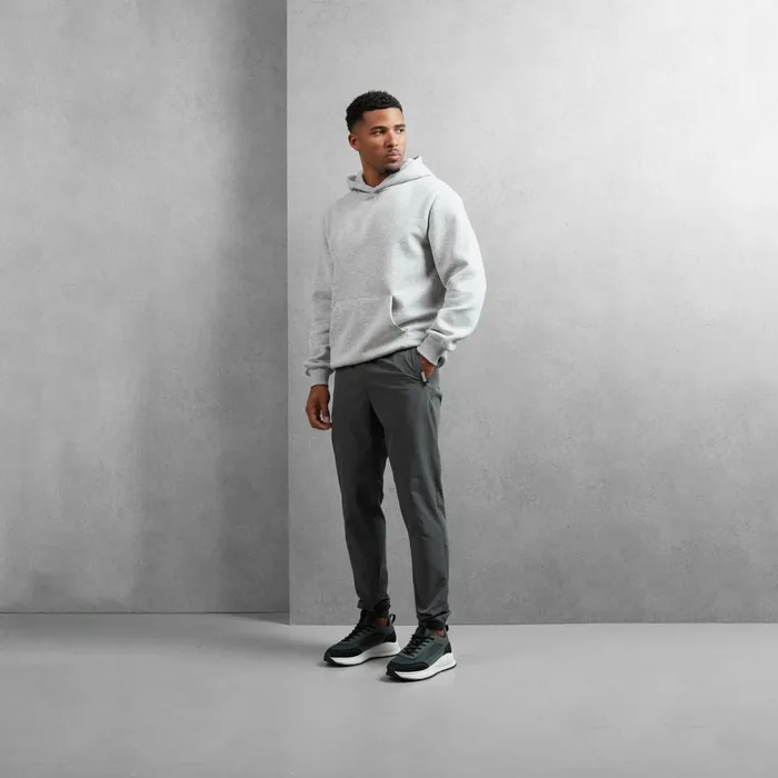 Closure London Everyday Tech Pant Charcoal Men Pants