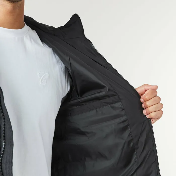 Closure London Hooded Hybrid Jacket Black Men Coats and Jackets