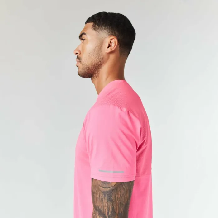Closure London Performance TShirt Fluorescent Pink Men TShirts