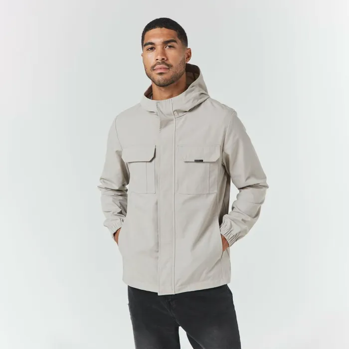 Closure London Premium Ripstop Jacket Stone Men Coats and Jackets