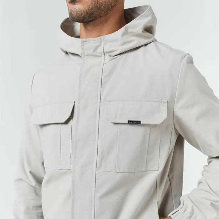Closure London Premium Ripstop Jacket Stone Men Coats and Jackets